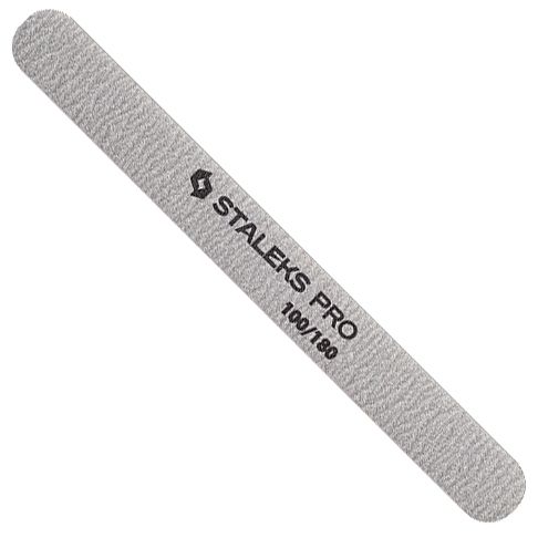 Straight mineral file Staleks PRO 100/180 grit